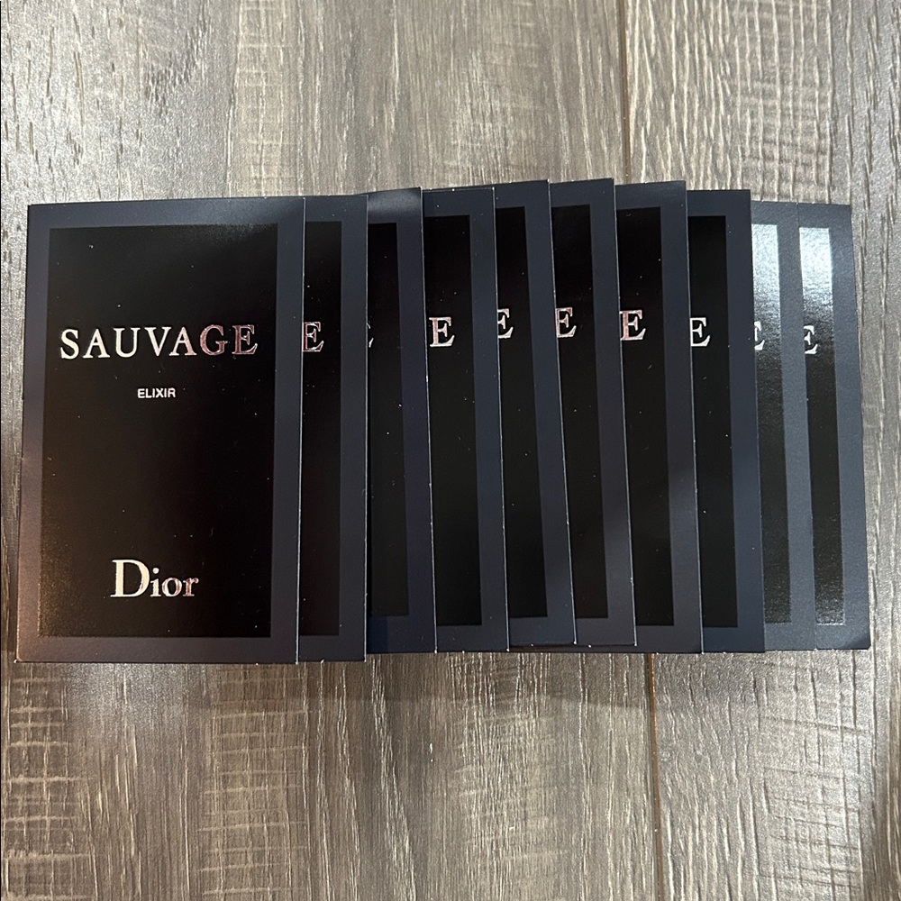 10x1ml Dior Sauvage Elixir men’s samples set